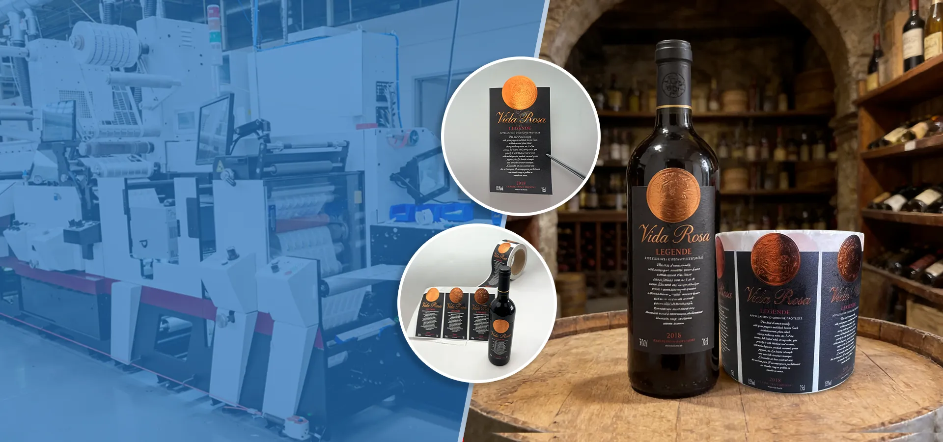 Kina vinetiketttillverkare