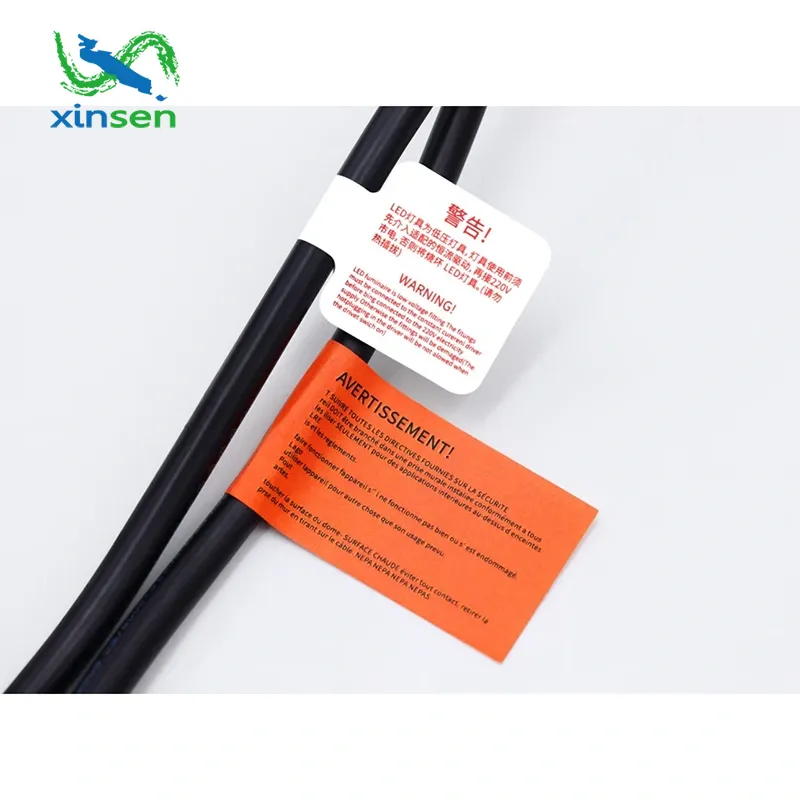 Anti-slip nätsladdetikett