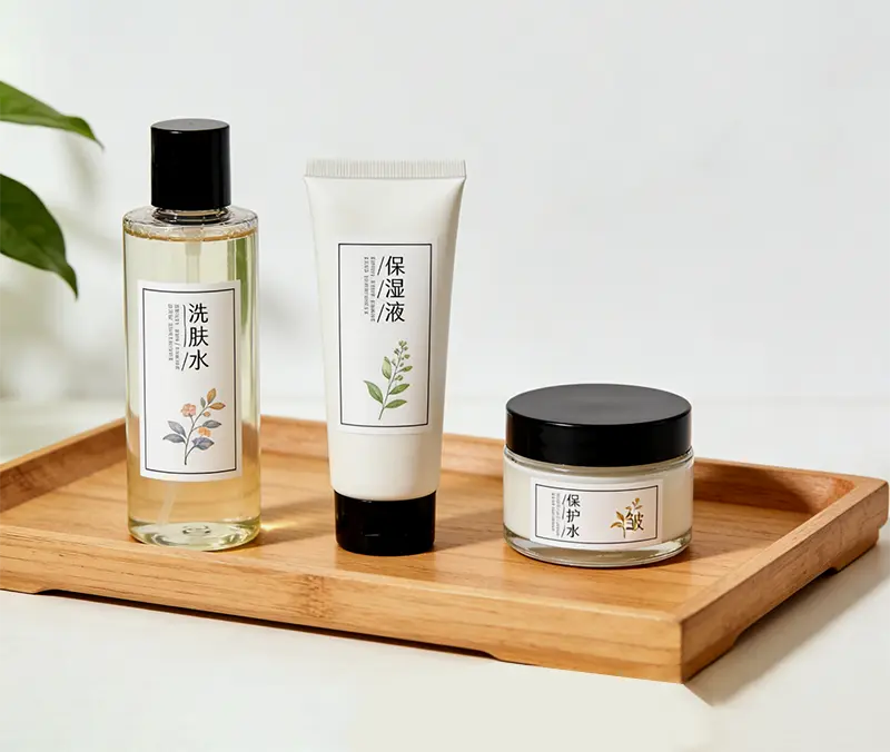 Skincare Product Waterproof Label