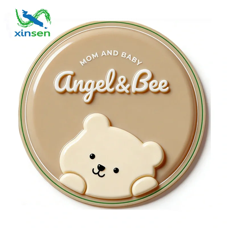 Leksaksetikett i plast